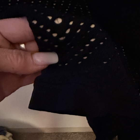 Bebe Black and Gold Mini Dress - Picture 3 of 5